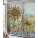 Customized size windows Glass Film Door Stickers Vintage sticke with your logo