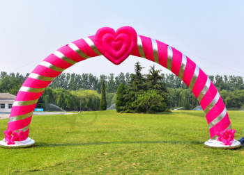 Factory custom printing inflatable wedding arch with your logo