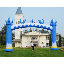 China manufacturer inflatable balloon arch for children with your logo