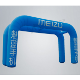 Double stand advertising inflatable arch way for sale with your logo with high quality and any size