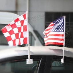 Bandiera della finestra di automobile di alta qualità su misura all'ingrosso