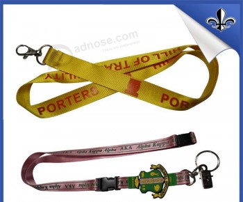 Custom Promotional Logo Polyester Eco- Friendly breakaway personalized Lanyard for badge holders with high quality