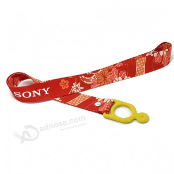Wholesale custom high-end id card holder personalized lanyard and offset lanyards in bulk