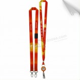 Wholesale Bright color breakaway personalized lanyards custom logo