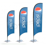 Portable Advertising Feather Swooper Flag Sale with any size