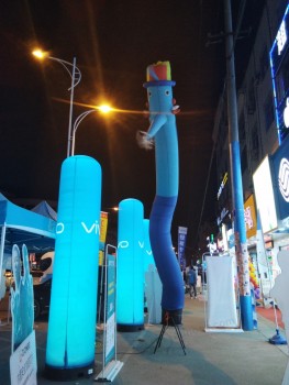 Fábrica de publicidad personalizada inflable hombre bailarín de aire