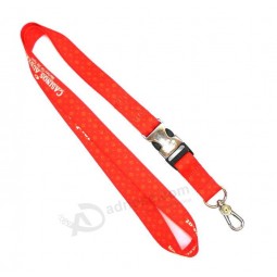 Wholesale Custom cheap breakaway personalized lanyard for badge holders with your logo