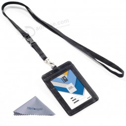 Wholesale custom Best id pouch personalized lanyard for badge holders with your logo
