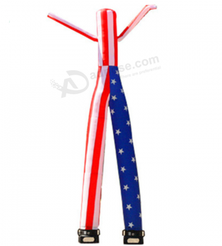 Custom US American Flag Inflatable Wavy Arm Guy