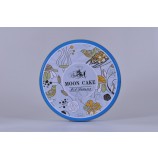 Boîte ronde personnalisée en fer blanc pour biscuits