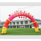Arco inflable de la fiesta de cumpleaños del diseño de encargo con precio barato