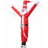 Goedkope mini opblaasbare lucht lucht danser, santa claus air dancer