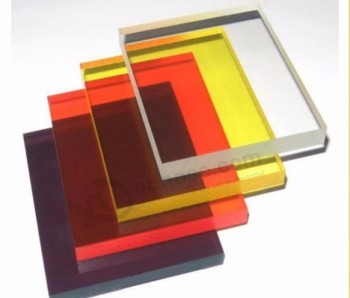 Color Plastic Acrylic Board for Kitchen Cabinet with high quality