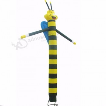 Venda quente publicidade comercial inflável mini dançarina de ar de abelha