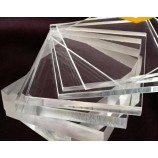 оптовый акриловый лист прозрачный/прозрачную пластиковую пластину для показа листовок с помощью лазерной резки