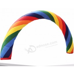 2018 hot inflatable rainbow arch in advertising inflatable