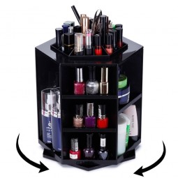 360-Organisateur de MaquiLLage de bureau de rotation de degré/Stockage cosMétique