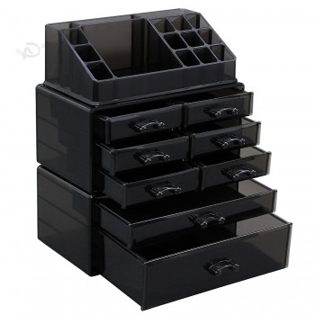 Acrylic Makeup Cosmetic Organizer Storage Drawers Display Boxes