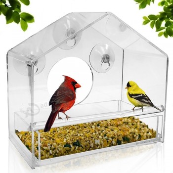 Upgraded Window Bird Feeder with Sliding Feed Tray Wholesale 