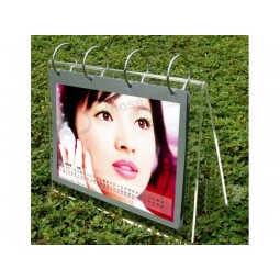 Wholesale 6 Inch Desktop Acrylic Calendar Holder Display Racks for Calendar