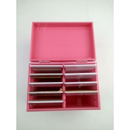 Pink Acrylic False Eye Lash Display Holder Wholesale