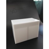 Wholesale White Acrylic Eyelash Organizer with 10 Tiles