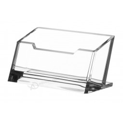 Acrylic Business Card Holder, Fits 80 Business Cards Wholesale