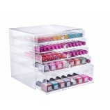 Organisateur de maquiLLage acryLique en gros avec 5 tiroirs