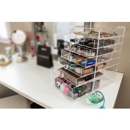 Organisateur de maquiLLage acryLique avec 6 tiroirs en gros 