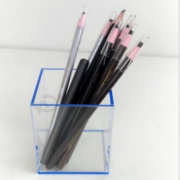 Wholesale Transparent Blue Acrylic Pen Display Box