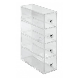 Wholesale Acrylic Drawer Cabinet Showcase to Hold Vanity, Makeup, Beauty