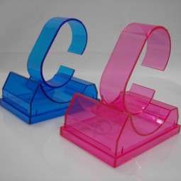 Desktop Colorful Plastic Watch Display Stand Wholesale