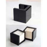 Waterproof Square Black Acrylic Tissue Memo Holder