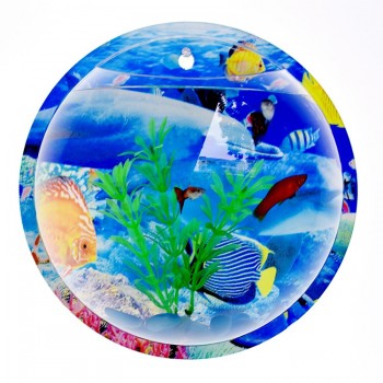 Acrylic Wall Hanging Fish Tank Wall Mounted Fish Bowl