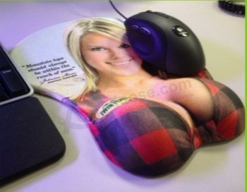 Advertising Logo Printed Custom Boob Mouse Pad with high quality