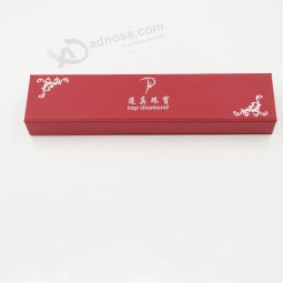 Customized high quality OEM ODM Customized Coated Paper Silver Stamping Paper Box with your logo