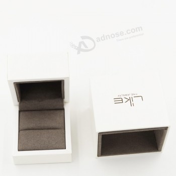 Customized high quality Professional Supplier Pull-out Plastic Packaging Box for Ring with your logo