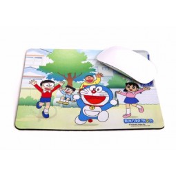 Wholesale customized Blank Sublimation rubber Rectangle 3d anmine gaming mouse pad with your logo