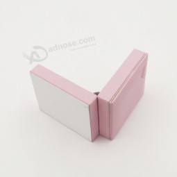 Wholesale customized logo for Embossing PU Leather Carton Jewelry Box with your logo