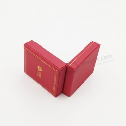 2019 Wholesale customized logo for  New Arrival Suede Plastic Jewelry Jewel Cardboard Box with your logo