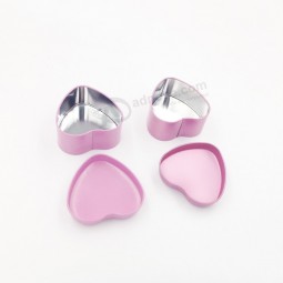 Wholesale customized high-end Heart-Shaped Iron Metal Gift Storage Packaging Box with your logo