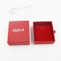 Customized high-end Eco-Friendly Pull-out Hard Cardboard Gift Box with Drawer with your logo