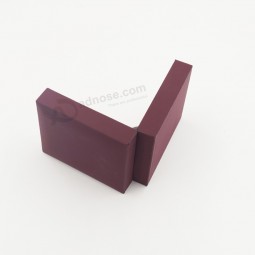 Wholesale customized high-end Latest Style PU Leather Plastic Custom Packaging Box with your logo