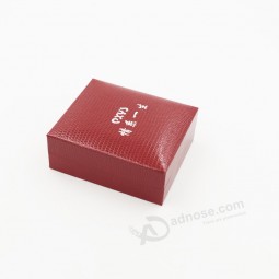 Wholesale customized high-end 2017 New Model Custom Unique Plastic Leather Box with your logo