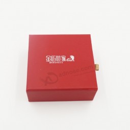 Wholesale customized high-end Flip Top Clamshell Kraft Paper Drawer Display Box with your logo