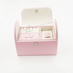 Customized high-end Best Seller Customized Jewel Trinket Ring Storage Box with your logo