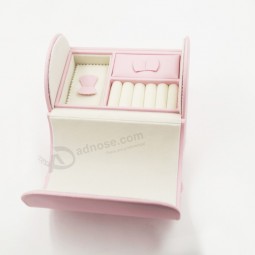 Customized high-end Best Seller Leather Present Gift Jewellery Box with your logo