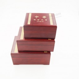 Customized high-end Modern Best Price Velvet MDF Wooden Box with your logo