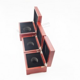 Wholesale customized high quality OEM ODM Customized Jewelry Wooden Box with your logo