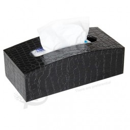 High Quality PU Leather Tissue Boxes Wholesale